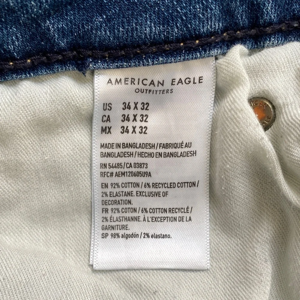 American Eagle Outfitters Airflex+ Slim Straight  Men’s Jeans Size 34x321